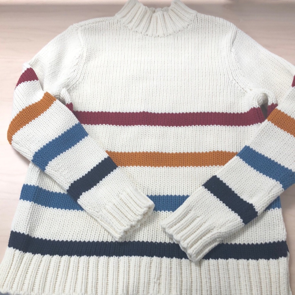 LL BEAN Signature CHUNKY Knit Sweater
